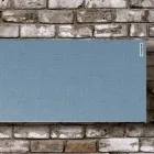 Moderní hydraulický radiátor z italského mramorového prášku - textura Viadurini