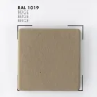 Moderní hydraulický radiátor z italského mramorového prášku - textura Viadurini