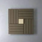 Termoarredo hydraulický čtverec konstrukce vyrobena v Itálii Square Scirocco H Viadurini