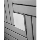 Termoarredo hydraulický čtverec konstrukce vyrobena v Itálii Square Scirocco H Viadurini