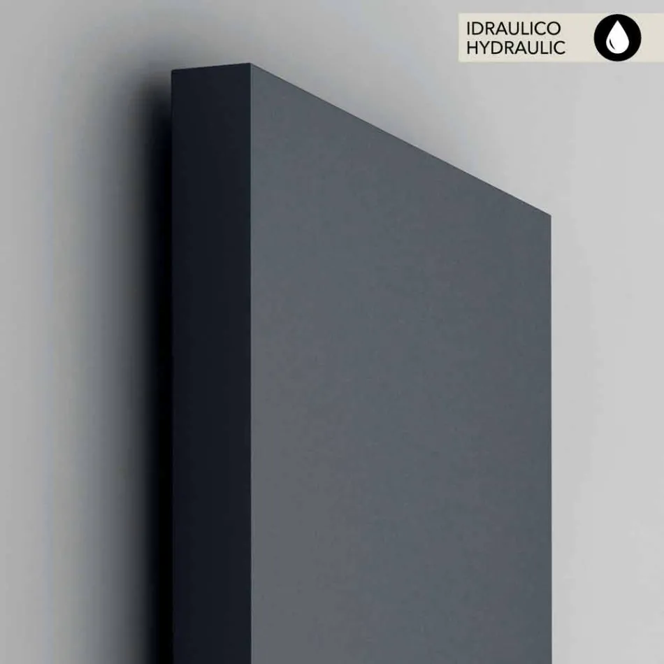 hydraulické vertikální chladič, ocelový kryt, Scirocco H Light Viadurini