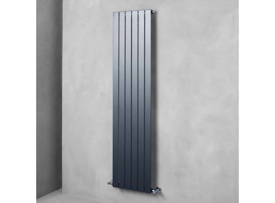 Barevný designový nástěnný radiátor z uhlíkové oceli 881 W - datel
