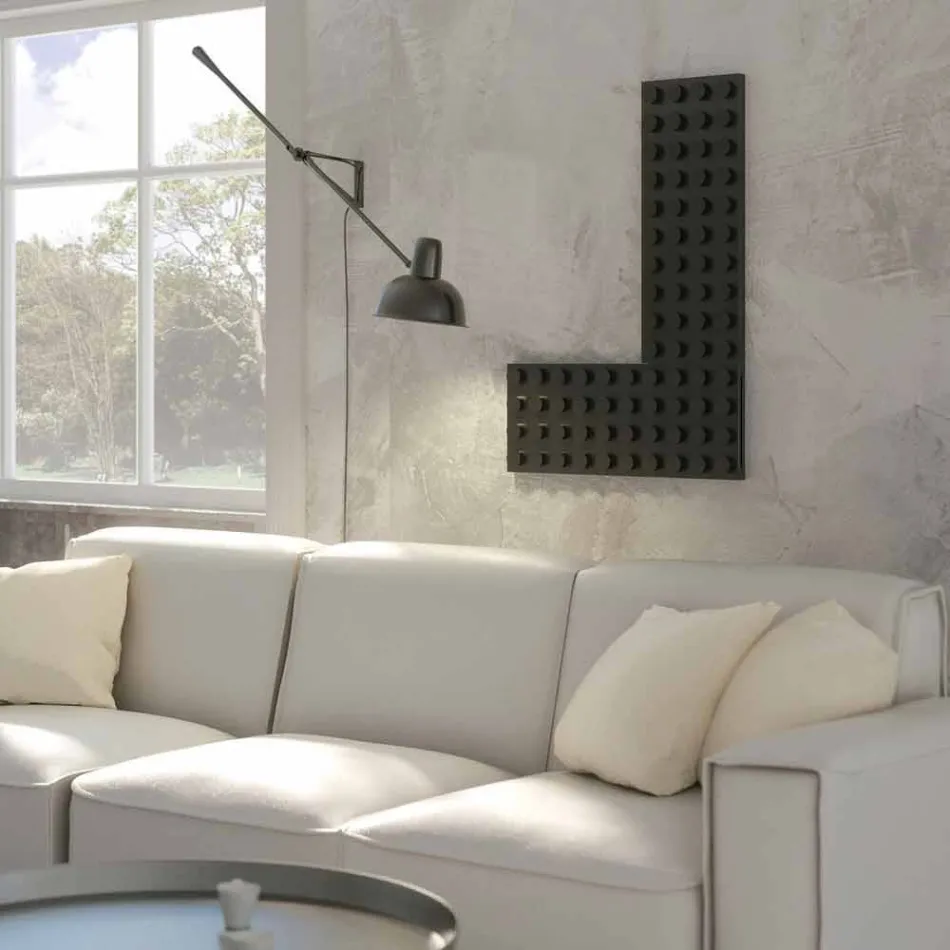 Termoarredo lego moderní elektrické barevný, Cihla podle Scirocco H Viadurini