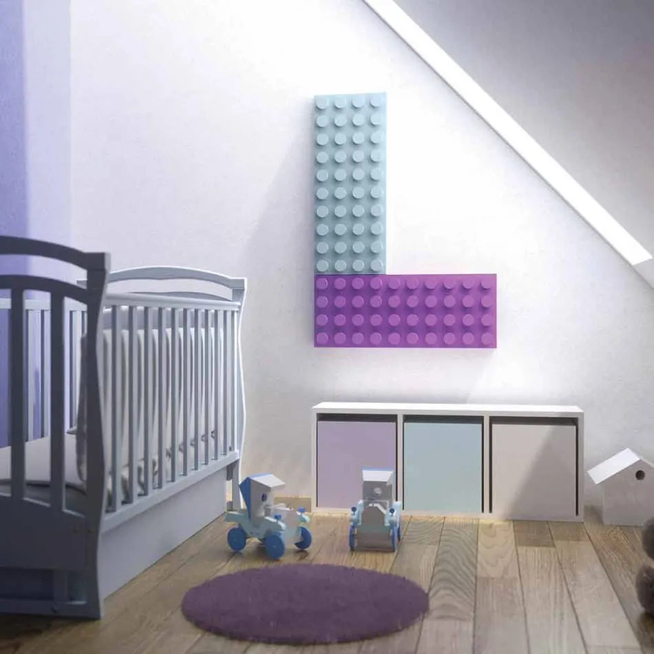 Termoarredo Elektrické provedení Lego vyrobena v Itálii Scirocco H Viadurini