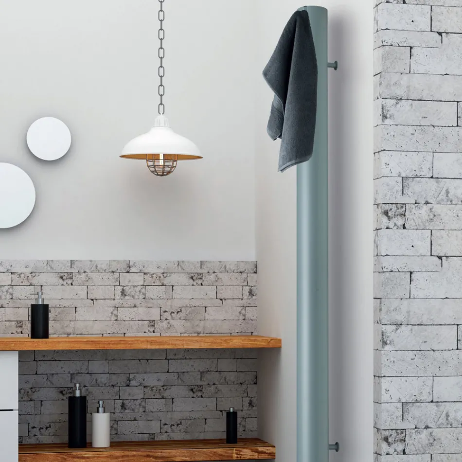 Smíšený radiátor vyrobený z hliníkové trubky Made in Italy - Pandoro Viadurini