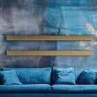 Ember - horizontální nebo vertikální ocelový radiátor vyrobený v Itálii Viadurini