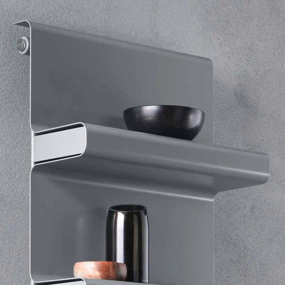 Věšák na ručníky s radiátorem, vertikální, hydraulický až 719 W - Rebel Viadurini