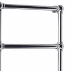 Radiátorový elektrický ohřívač ručníků chromovaný v mosazném provedení 200 W - Caesar Viadurini