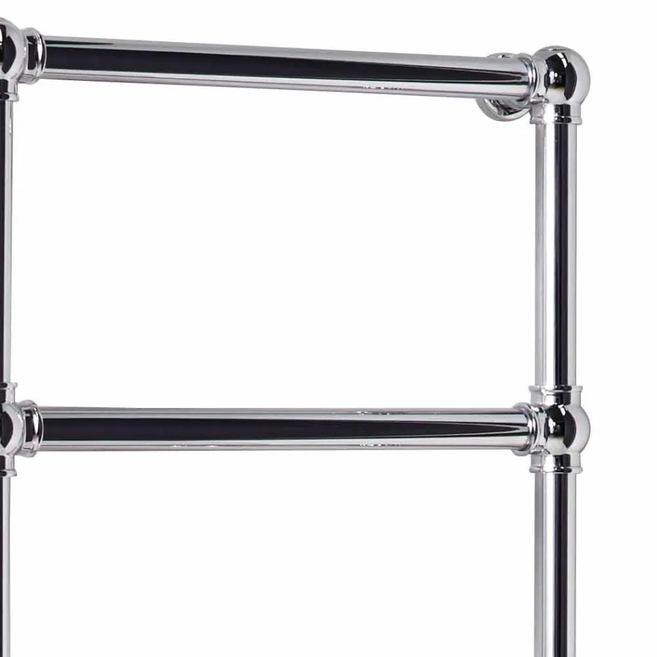 Radiátorový elektrický ohřívač ručníků chromovaný v mosazném provedení 200 W - Caesar Viadurini