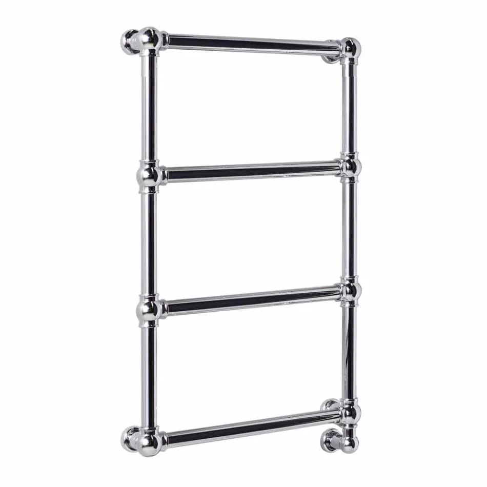 Radiátorový elektrický ohřívač ručníků chromovaný v mosazném provedení 200 W - Caesar Viadurini