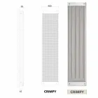 Vertikální hydraulický Termoarredo moderní design nové šaty podle Scirocco H Viadurini