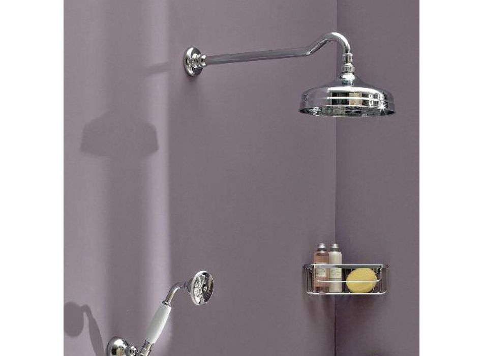 Vintage design Vestavěný sprchový termostat z mosazi Made in Italy - Elisea Viadurini