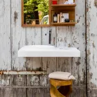 Solid Suspended Top s integrovaným umyvadlem Arona Viadurini