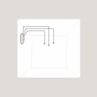 TOSCOT Apuánsko systém růžice základna 230 Vyrobeno v Toskánsku Viadurini