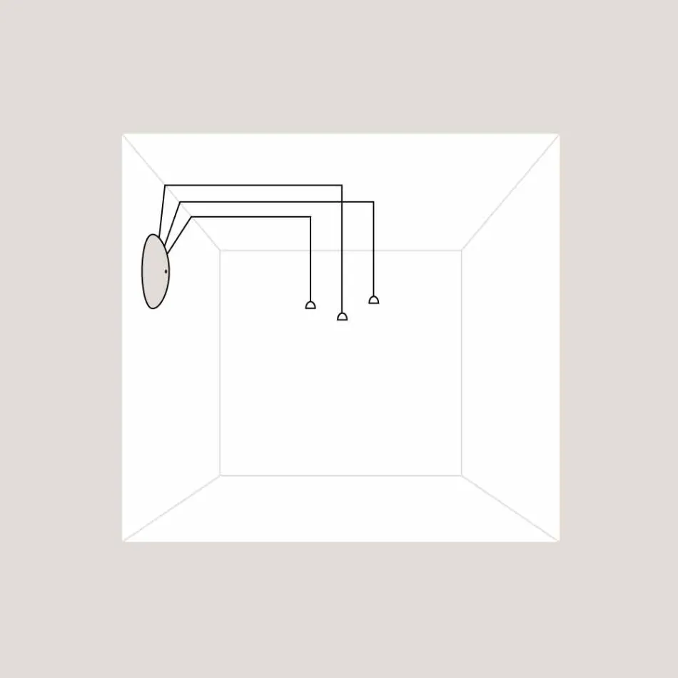 TOSCOT Apuánsko systém růžice základna 230 Vyrobeno v Toskánsku Viadurini