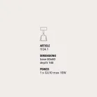 TOSCOT reflektor deska s kloubem 1 směrovatelnému světle Viadurini