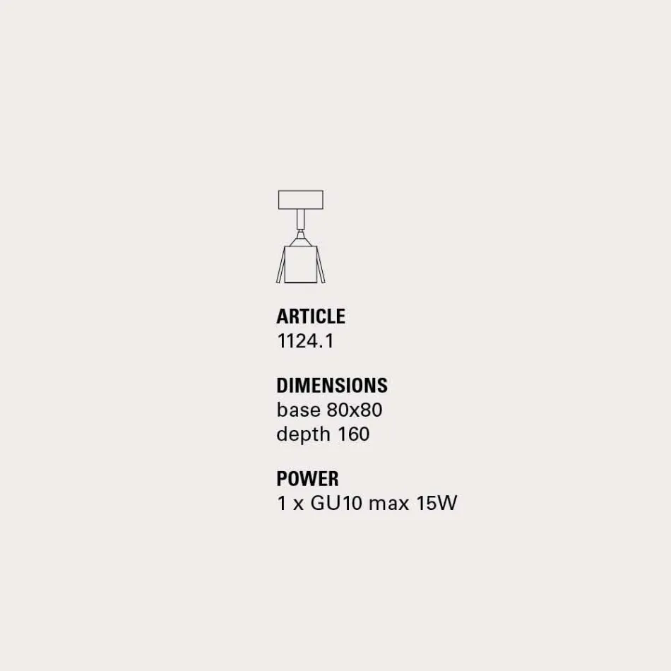 TOSCOT reflektor deska s kloubem 1 směrovatelnému světle Viadurini