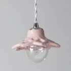 Závěsná terakotová lampa Toscot Apuane bez rozety Made in Toscany Viadurini