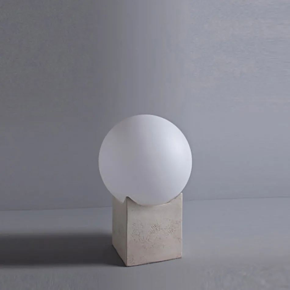 Venkovní terakotový světelný sloup Toscot Atlante vyrobený v Toskánsku Viadurini