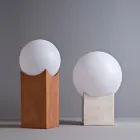 Venkovní terakotový světelný sloup Toscot Atlante vyrobený v Toskánsku Viadurini