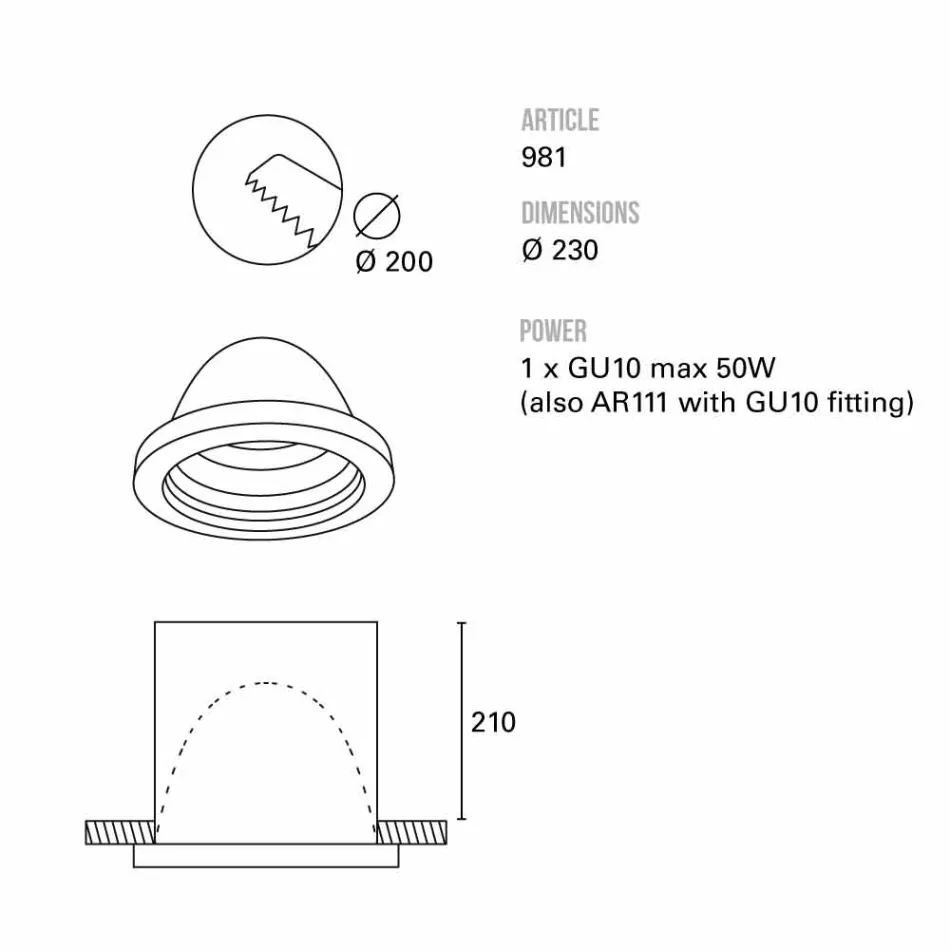 TOSCOT kras maják postavený O23 cm Made v Toskánsku Viadurini