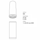 TOSCOT kras velká stropní svítidlo průměr 13 x H 31 cm Vyrobeno v Toskánsku Viadurini