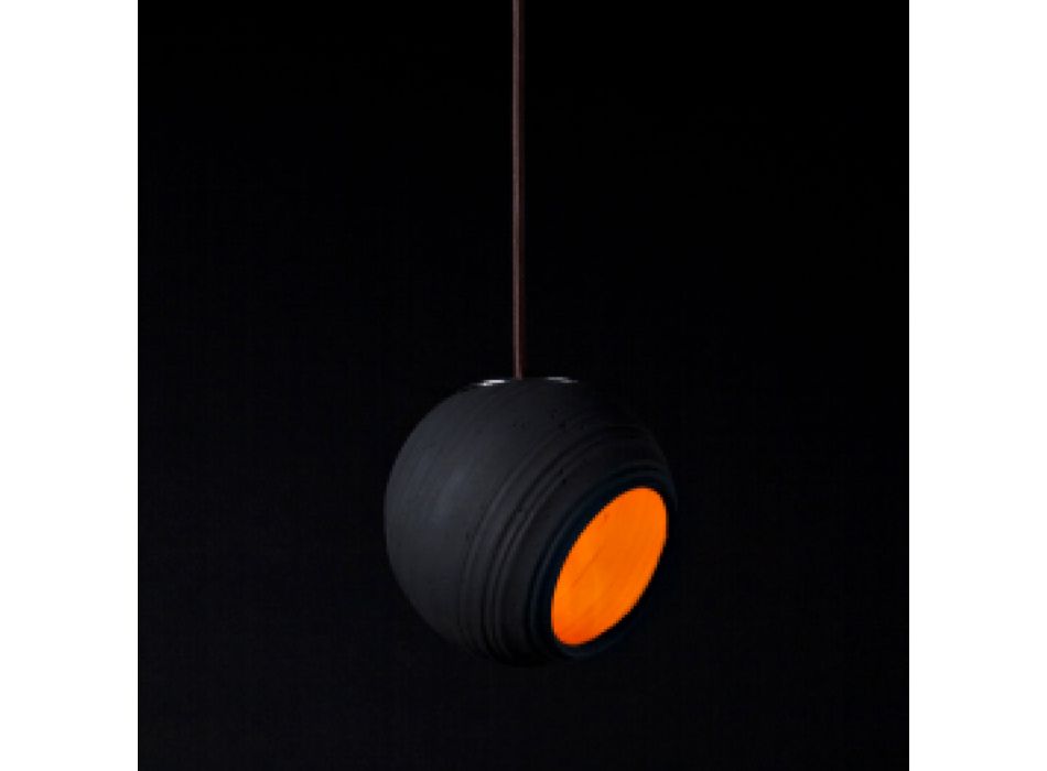 Terakotová závěsná lampa v moderním stylu Toscot Newton Viadurini
