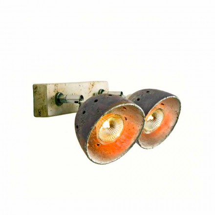 TOSCOT Noceto reglette dvou směrových světel vyrobené v Toskánsku Viadurini