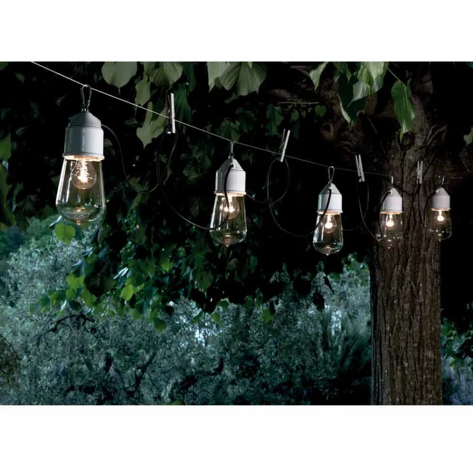 TOSCOT závěsné svítidlo dvacátého století s růžicí Viadurini