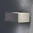 Zahradní nástěnné LED terakotové svítidlo Toscot Smith vyrobené v Toskánsku Viadurini