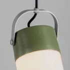 TOSCOT Swing závěsná lampa v foukaného skla vyrobené v Toskánsku Viadurini
