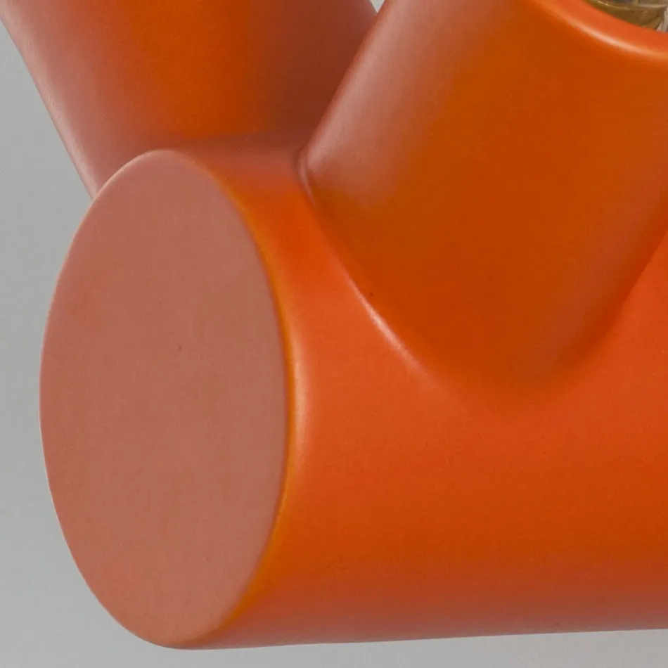 Keramické a kovové nástěnné svítidlo Toscot Traffic vyrobené v Toskánsku Viadurini