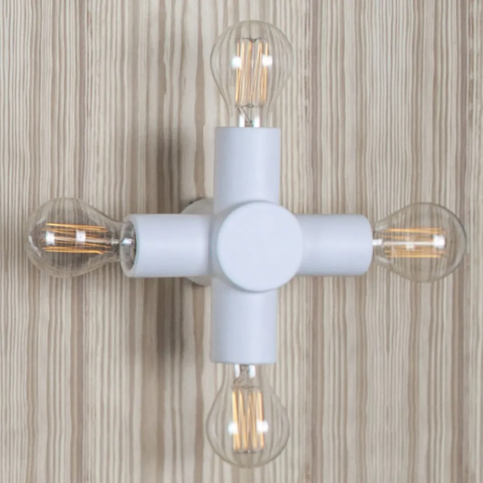 Nástěnné svítidlo Toscot Traffic v keramických různých povrchových úpravách vyrobené v Toskánsku Viadurini