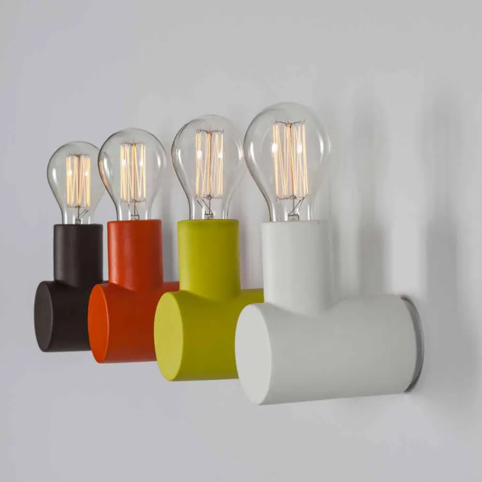 TOSCOT Traffic lampa Wall keramiky vyrobené v Toskánsku Viadurini