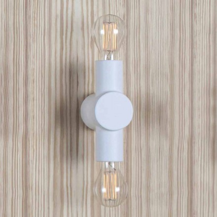 Dopravní TOSCOT nástěnné svítidlo s kovovou základnou vyrobené v Toskánsku Viadurini