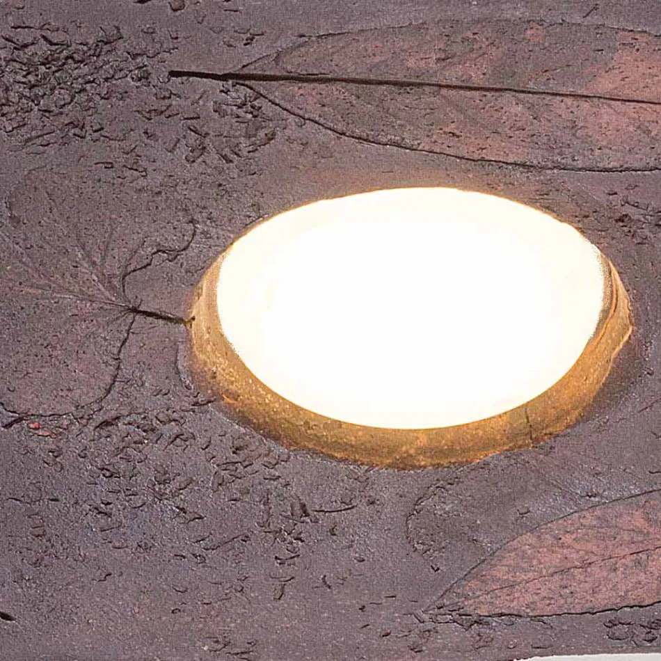 Toscot Vivaldi designérské terakotové nástěnné svítidlo vyrobené v Itálii Viadurini