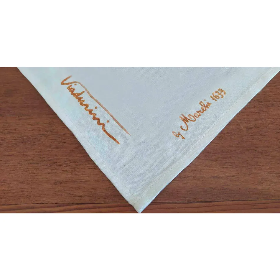 Ručně vyráběný bavlněný ubrus Ruční tisk Unikátní kousek - Viadurini od Marchi Viadurini