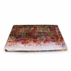 Ručně vyráběný bavlněný ubrus Ruční tisk z jednoho kusu - značky Viadurini