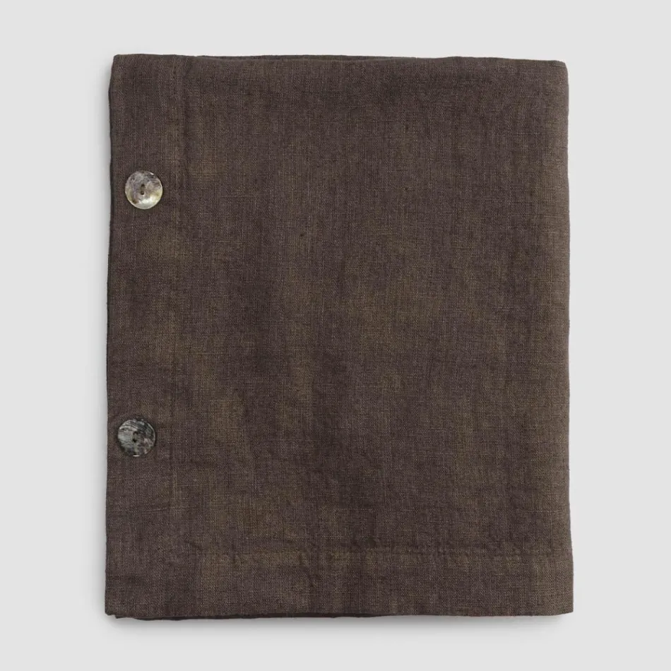 Modulární ubrus z barevného prádla s knoflíkovými dírkami a 10 knoflíky - Středomoří Viadurini