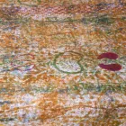 Ubrus italského umění s ručně tištěnou bavlnou z jednoho kusu - značky Viadurini