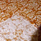 100% italský ruční lněný ubrus s jednodílným potiskem - značky Viadurini