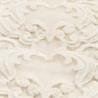 Bílý nebo máslový lněný ubrus s krajkou Farnese obdélníkový design - Kippel Viadurini