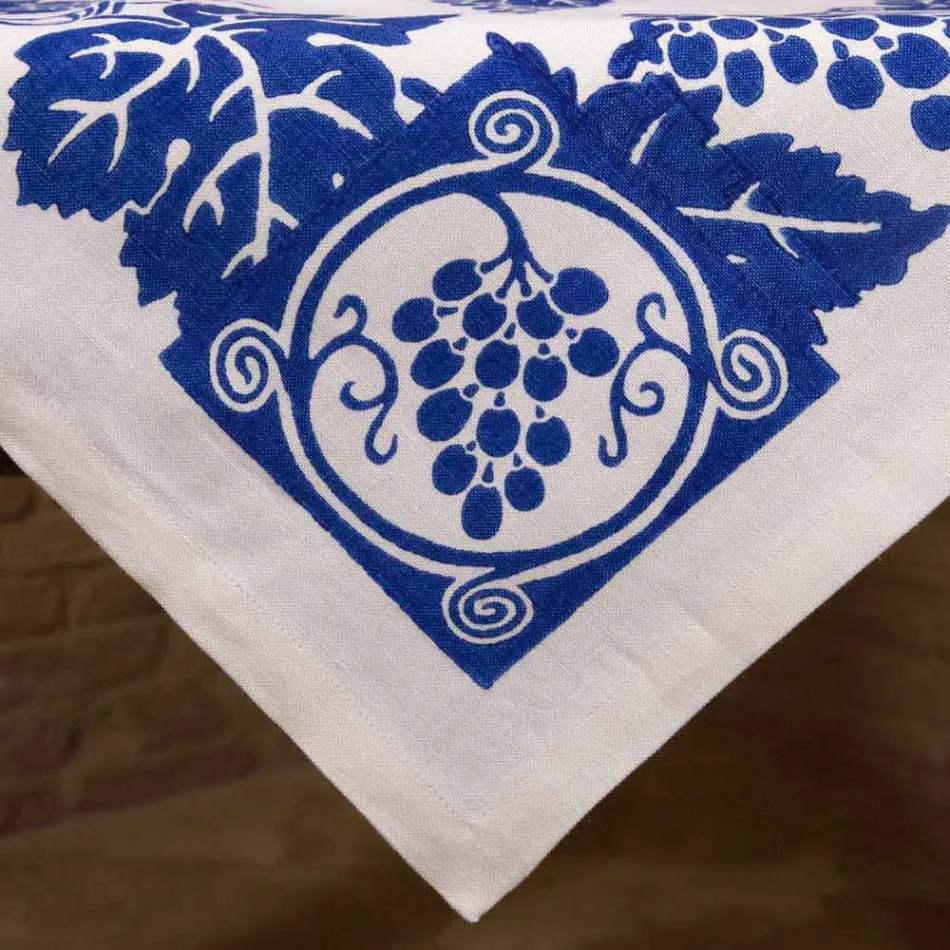 Vysoký umělecký ubrus s italským uměleckým potiskem - značky Viadurini