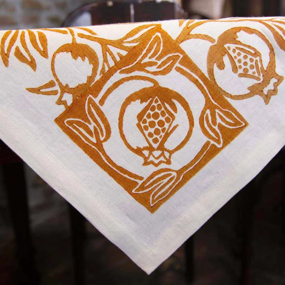 Vysoký umělecký ubrus s italským uměleckým potiskem - značky Viadurini