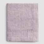 Obdélníkový lněný ubrus s knoflíkovými dírkami a 10 knoflíky, luxusní - středomořská Viadurini