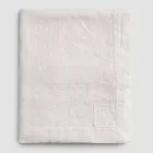 Obdélníkový lněný ubrus s knoflíkovými dírkami a 10 knoflíky, luxusní - středomořská Viadurini