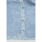 Obdélníkový lněný ubrus s knoflíkovými dírkami a 10 knoflíky, luxusní - středomořská Viadurini