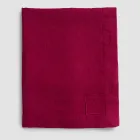 Obdélníkový lněný ubrus s knoflíkovými dírkami a 12 luxusními knoflíky - Středomoří Viadurini