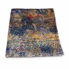 Vysoce kvalitní italský řemeslný ubrus v ručně tištěné bavlně - ochranné známky Viadurini