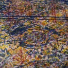 Vysoce kvalitní italský řemeslný ubrus v ručně tištěné bavlně - ochranné známky Viadurini